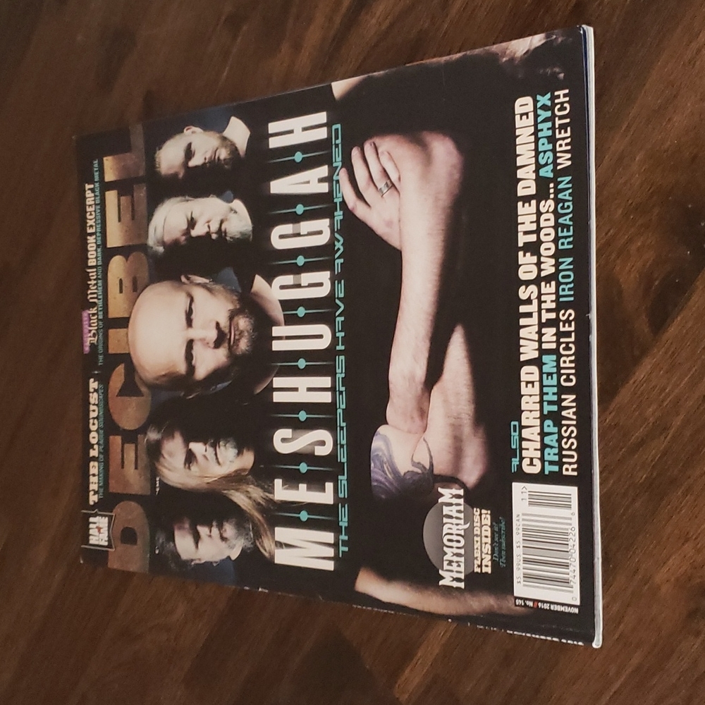 Decibel Magazine November 2016 issue heavy metal